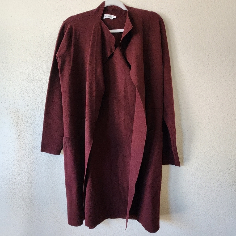 The Reset R Label Open Front Longline Cardigan Sw… - image 2